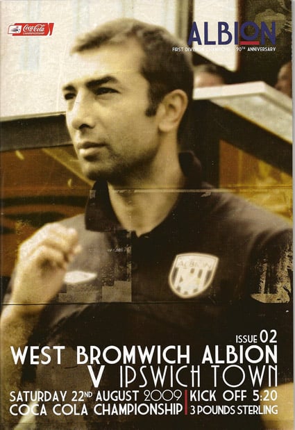 West Bromwich Albion FC  v Ipswich Town FC